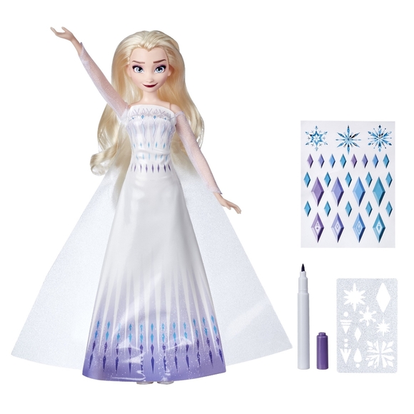 Disney's Frozen 2 Design-a-Dress Elsa Doll - Picture 2 of 7